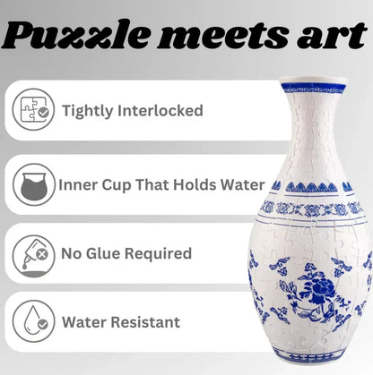 Stunning 3D puzzle vase