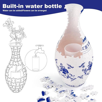 Stunning 3D puzzle vase