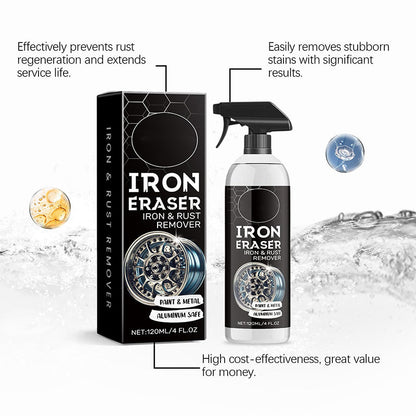 ⚡ Professional Auto Rust Remover Spray – Instant Rust Dissolver & Metal Stain Cleaner 🚗✨
