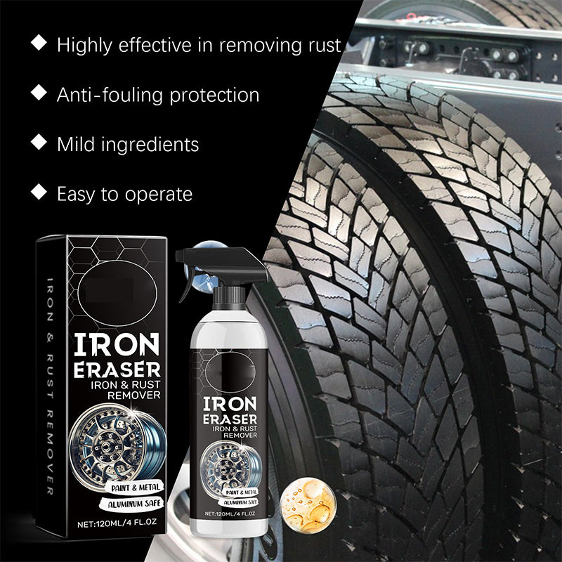 ⚡ Professional Auto Rust Remover Spray – Instant Rust Dissolver & Metal Stain Cleaner 🚗✨
