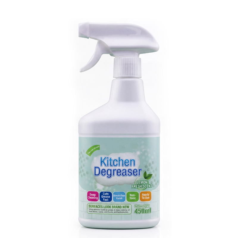Heavy-Duty Kitchen Degreaser Spray 💨 Ultra-Fast Grease & Grime Remover for Stovetops & Ovens ✨