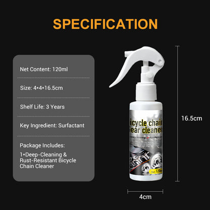 Deep-Cleaning & Rust-Resistant Bicycle Chain Cleaner