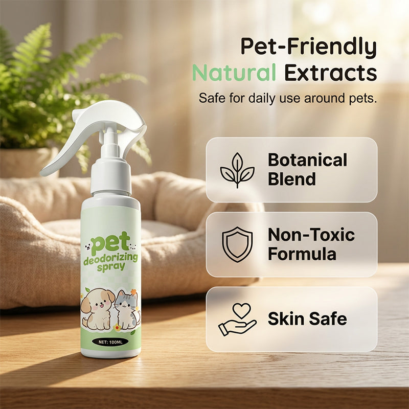 🐾Multi-Purpose Pet Odor Eliminator Spray | Instant Urine & Smell Remover