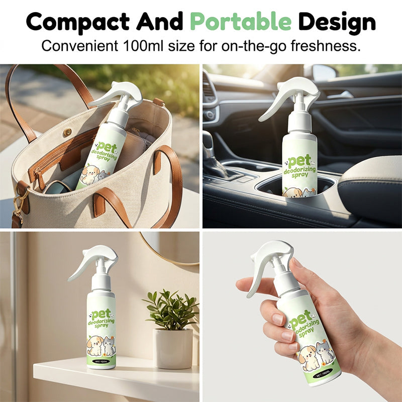 🐾Multi-Purpose Pet Odor Eliminator Spray | Instant Urine & Smell Remover