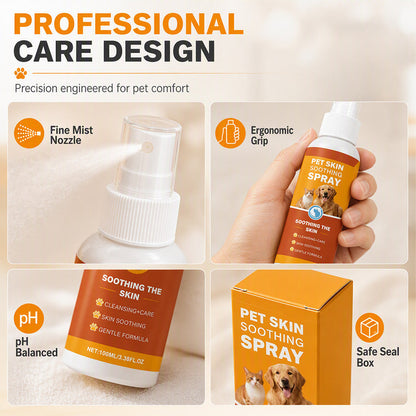 🐾 Pet Skin and Coat Soothing Spray for Dogs and Cats