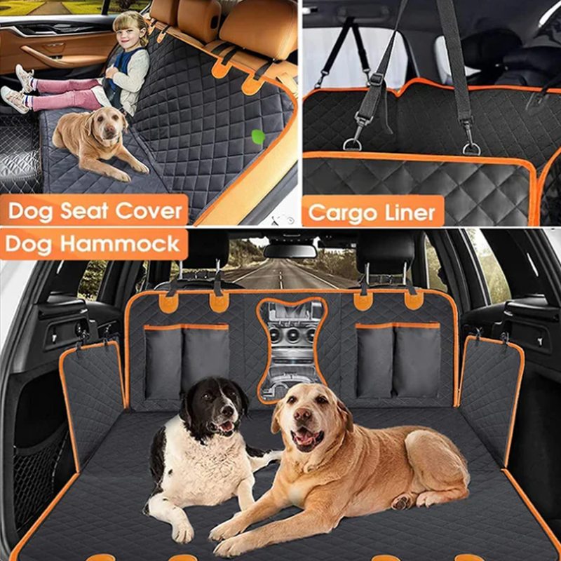 Waterproof dog car back seat cover - product view 3
